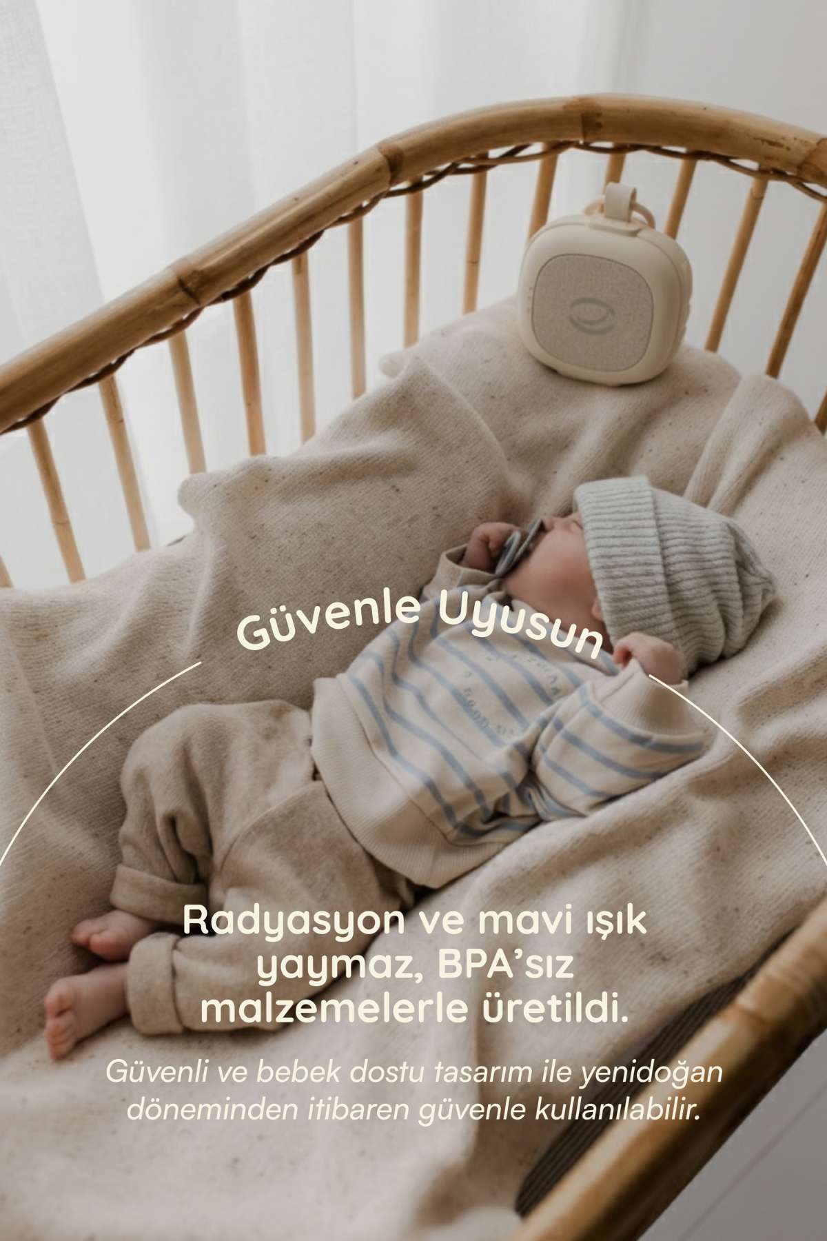 güvenli beyaz gürültü cihazı