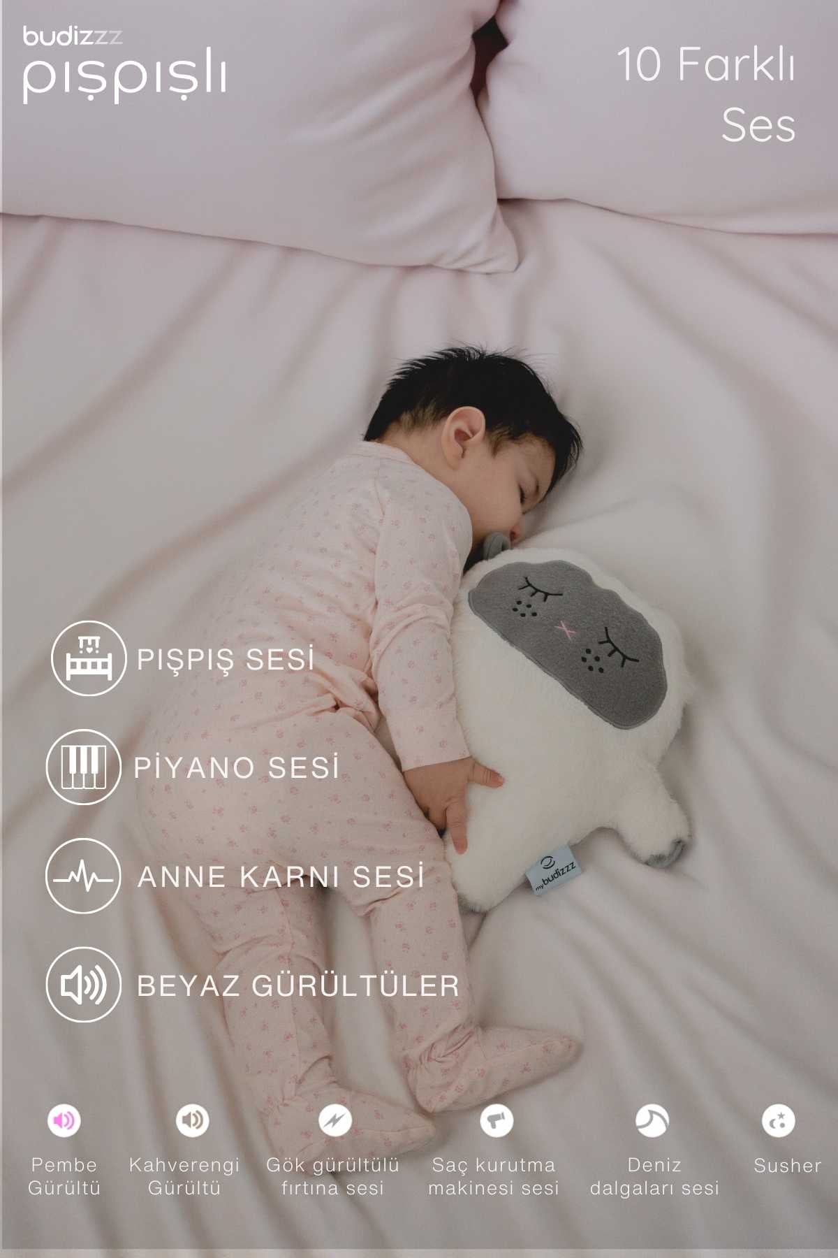 kuzu beyaz gürültülü uyku arkadaşı