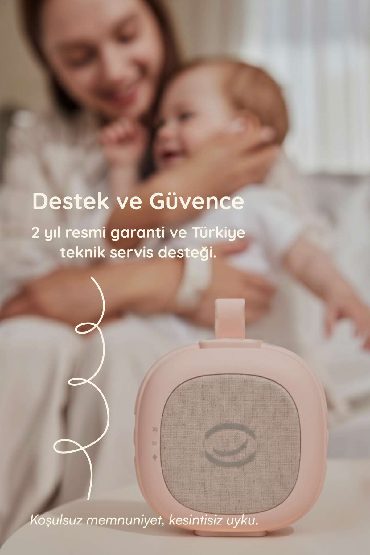 garantili beyaz gürültü cihazı pembe